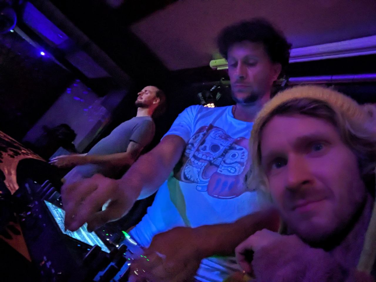 Mit Freunden am Pult