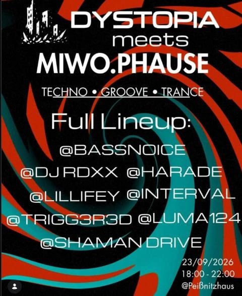 Dystopia meets Miwo.Phause – Shaman Drive live