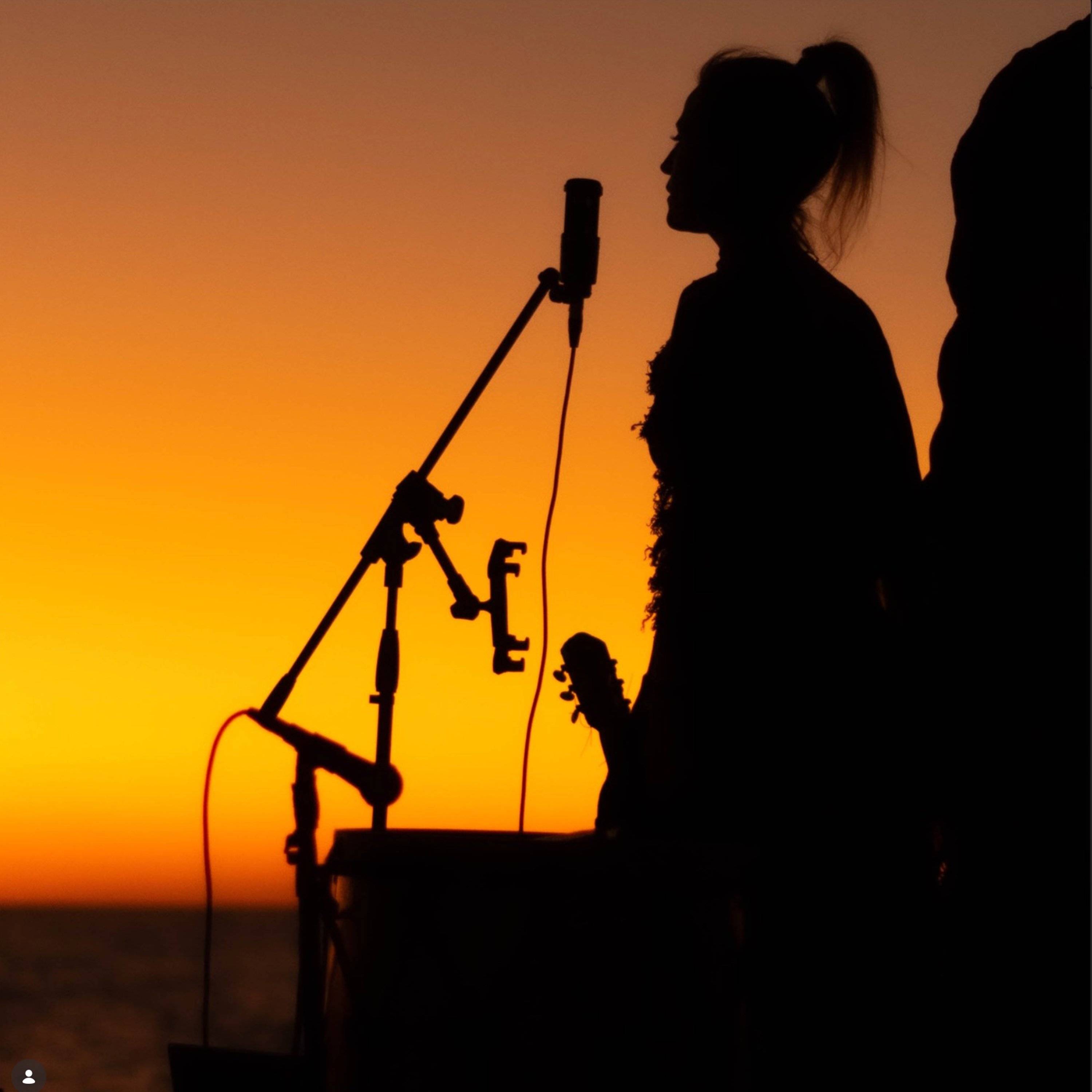 Live Musik bei Sonnenuntergang