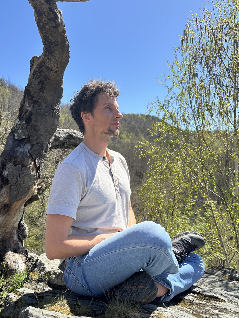 Melvin in der Natur